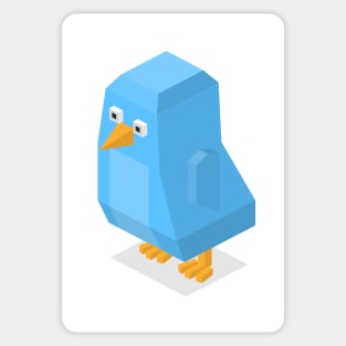 Funny animal - Curious bird Sticker